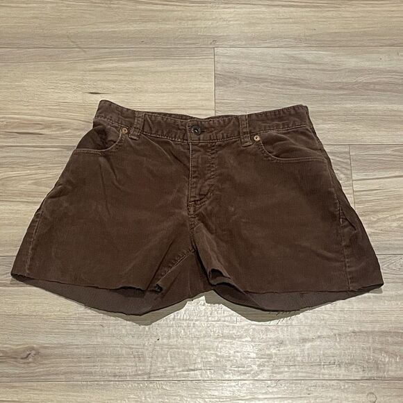 Ralph Lauren Pants - Vintage Polo Jeans Co Ralph Lauren Brown Corduroy Shorts 26” Waist